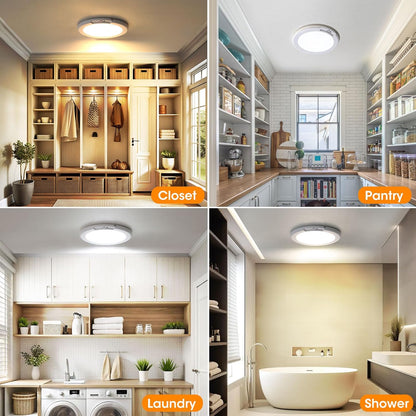 [Brand] Motion Sensor Ceiling Light – Flameless Night Light for Kids Rooms, Stairs and Hallways