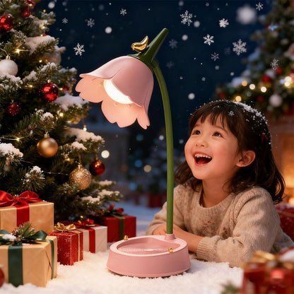 [Brand Name] Cordless Flower Lamp – Thoughtful Birthday Gift for Mom, Rechargeable Reading Light with Warm Glow