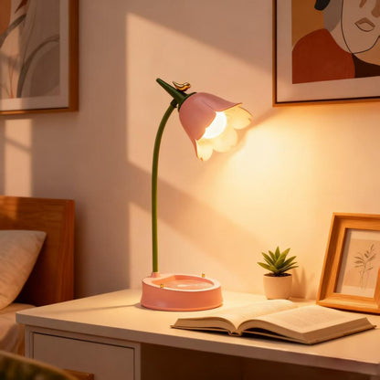 [Brand Name] Cordless Flower Lamp – Thoughtful Birthday Gift for Mom, Rechargeable Reading Light with Warm Glow