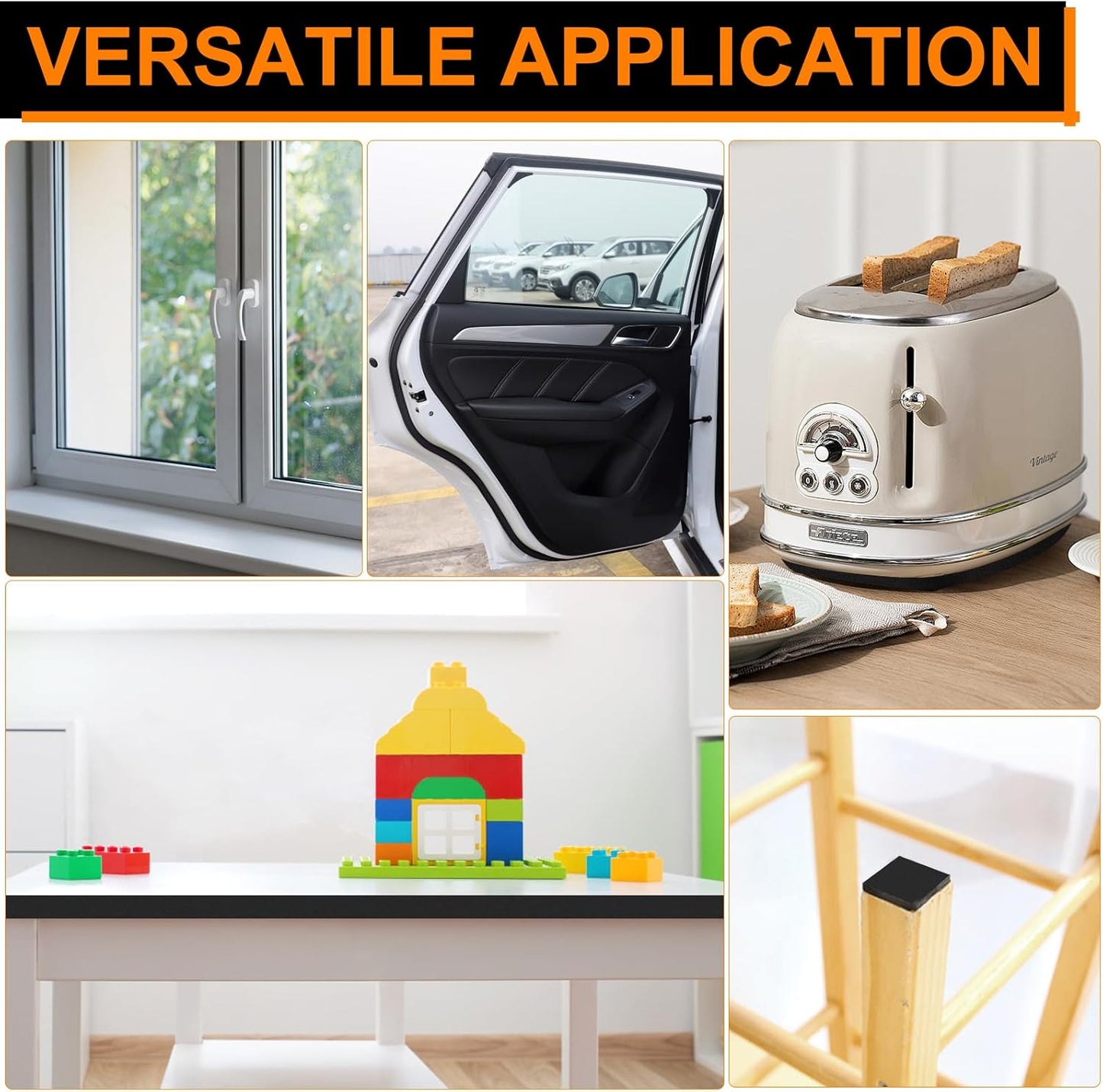 [Brand Name] Door Weather Stripping – Bedroom Door Frame Seal for Quieter Sleep and Draft-Free Nights