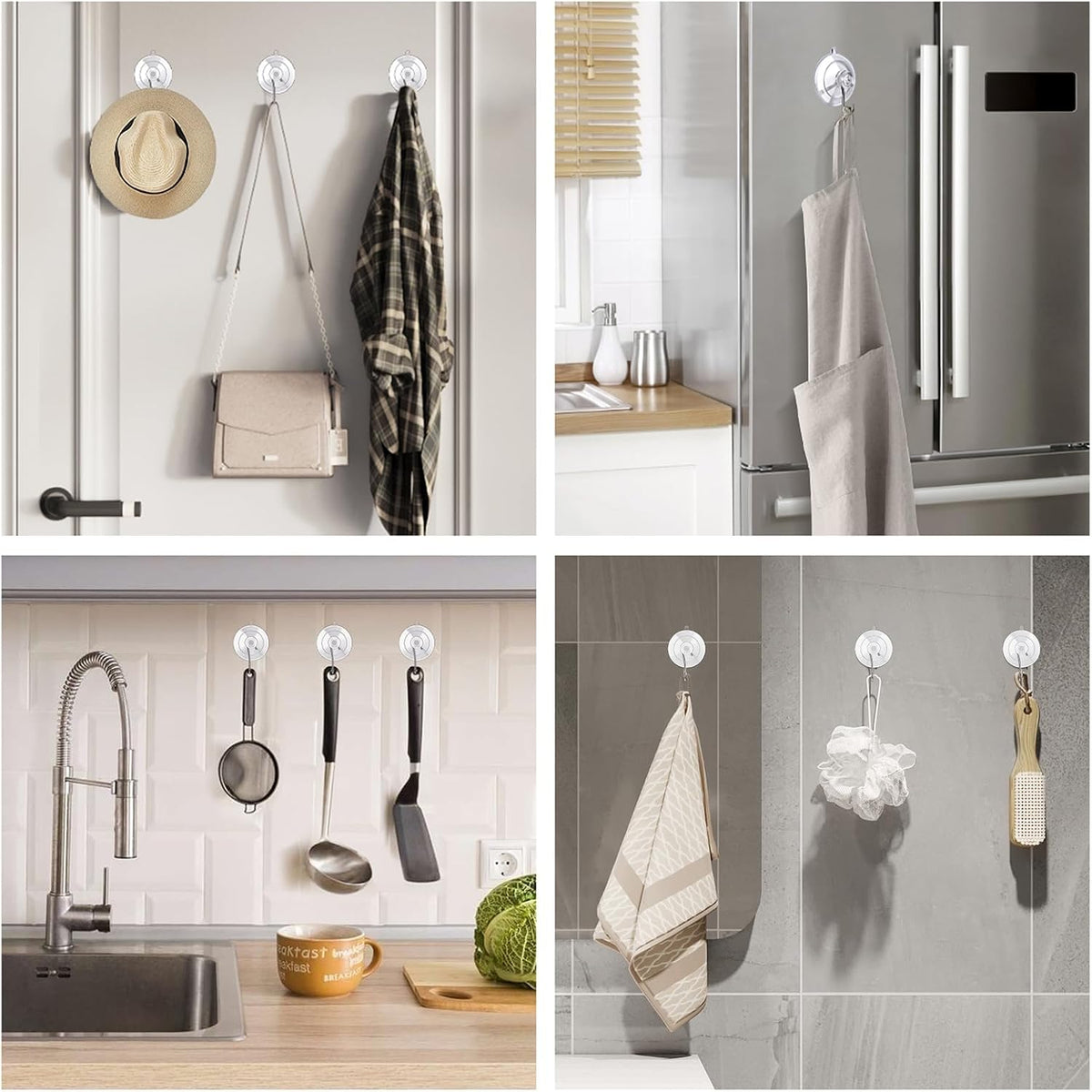 [Brand Name] No-Drill Suction Cup Hooks – Safe Wall Hanging for Kids Rooms and Nurseries, Tool-Free Installation