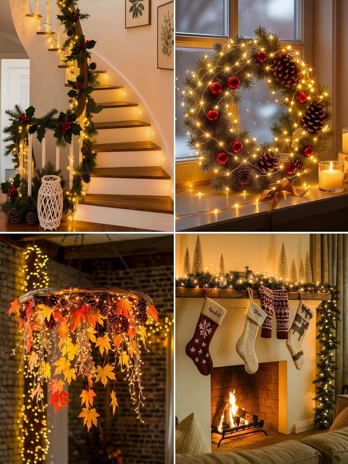 Brightown Fairy Lights Battery Operated 7ft 20 LED String Lights with Timer – Cozy Bedroom Decor Warm White Twinkle for Living Room Aesthetic and Headboard Accent