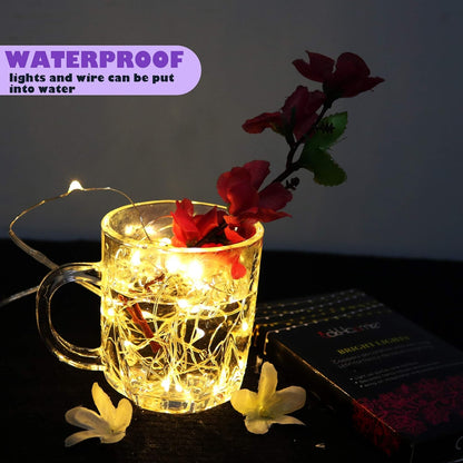 Brightown Mason Jar Fairy Lights – Cozy Bedroom Decor for Ambient Nighttime Glow