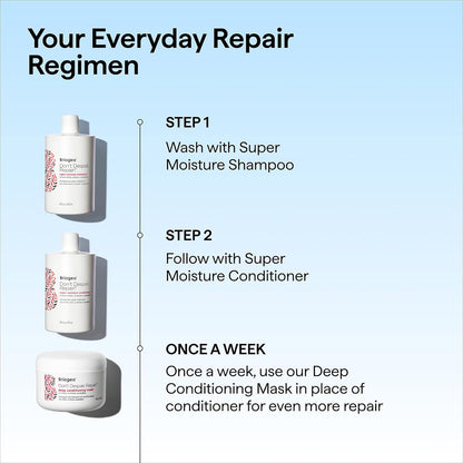 Briogeo Don't Despair, Repair! Deep Conditioning Mask – Mindful Wash Day Mask for Curly and Coily Hair Recovery