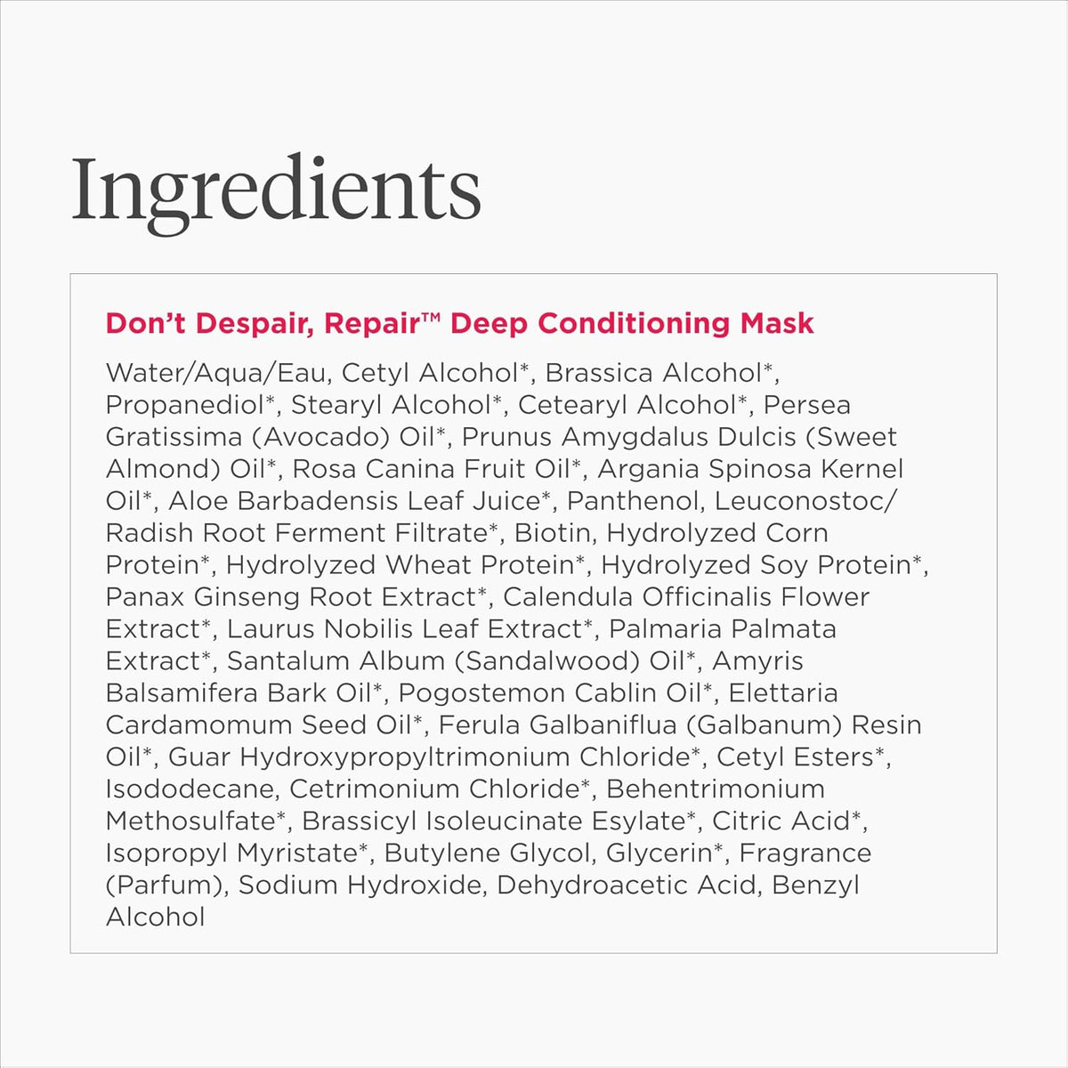 Briogeo Don't Despair, Repair! Deep Conditioning Mask – Mindful Wash Day Mask for Curly and Coily Hair Recovery