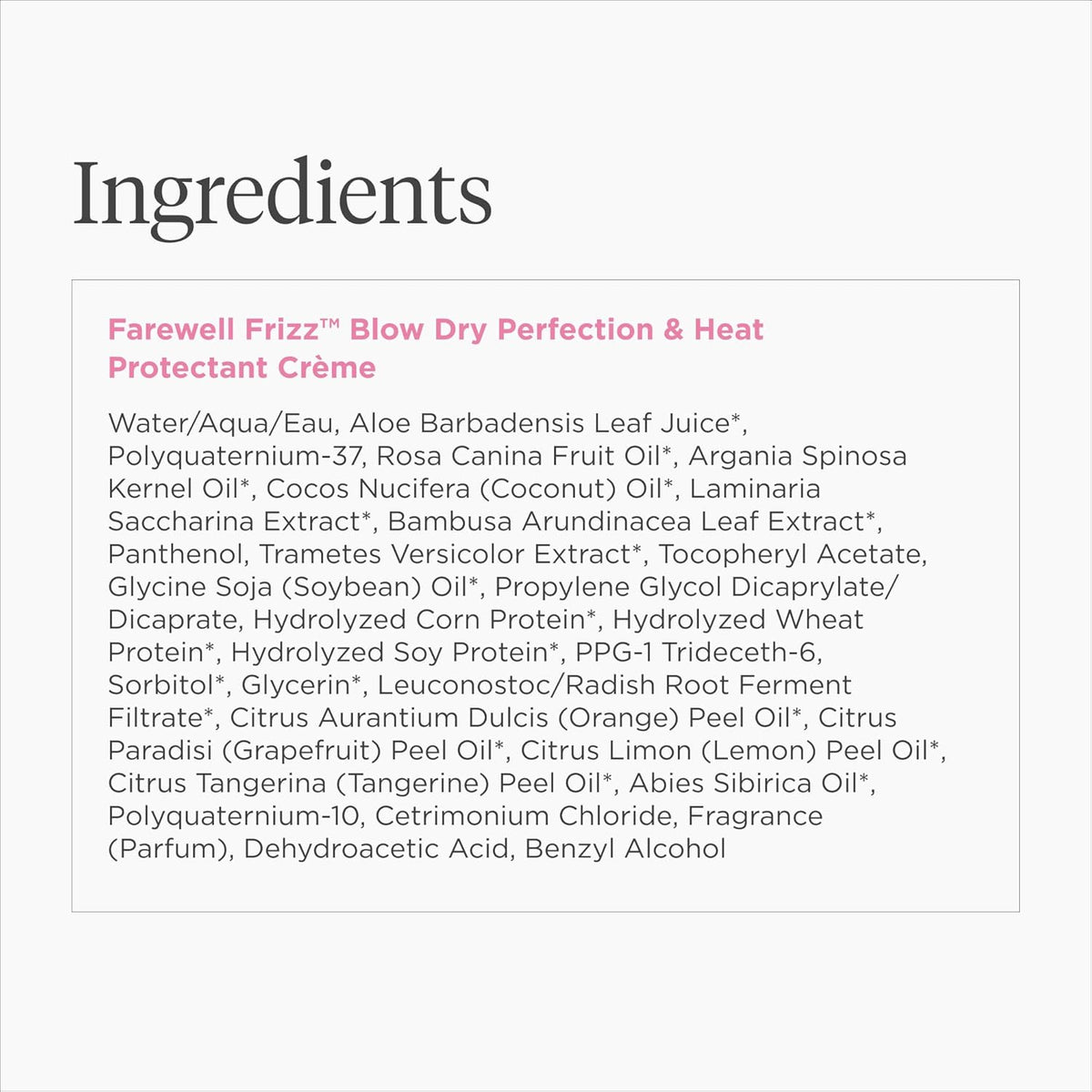Briogeo Farewell Frizz Blow Dry Perfection Crème – Spa-Like Home Haircare Moment, 48-Hour Humidity Defense