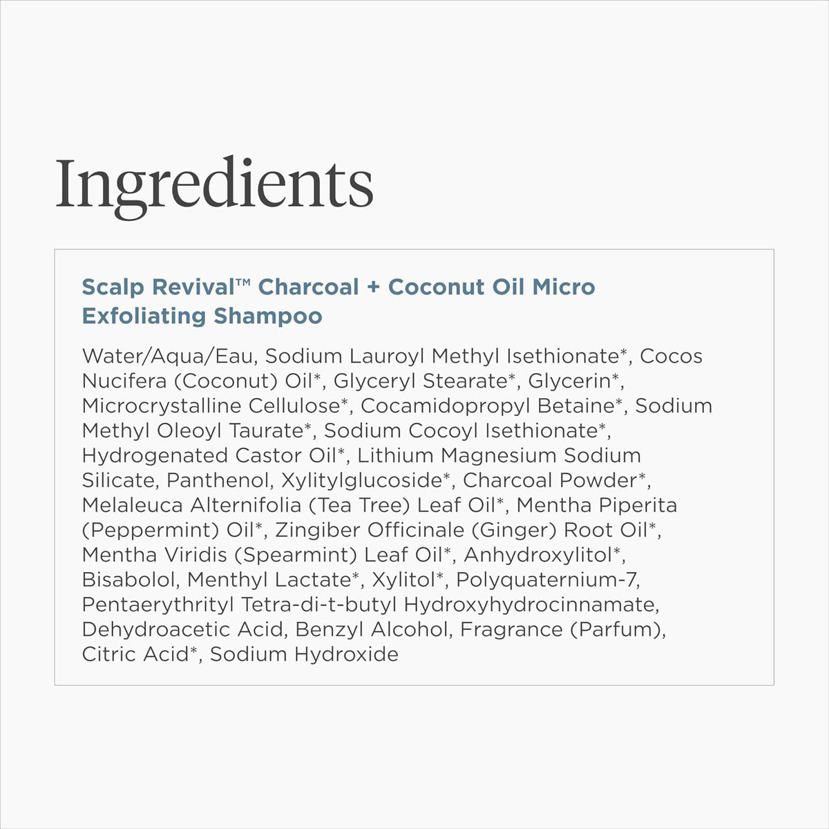 Briogeo Scalp Revival Charcoal + Coconut Oil Micro-Exfoliating Shampoo | Crafted Vegan Formula for the Connoisseur's Bathroom