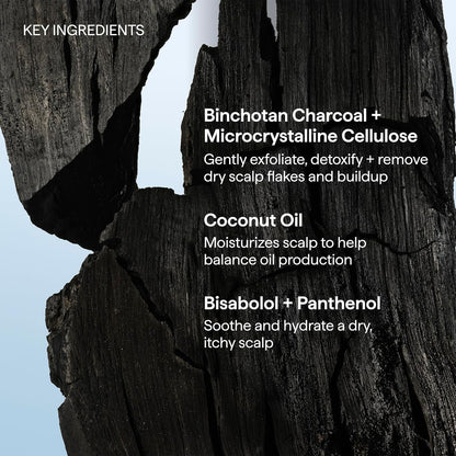 Briogeo Scalp Revival Charcoal + Coconut Oil Micro-Exfoliating Shampoo | Crafted Vegan Formula for the Connoisseur's Bathroom