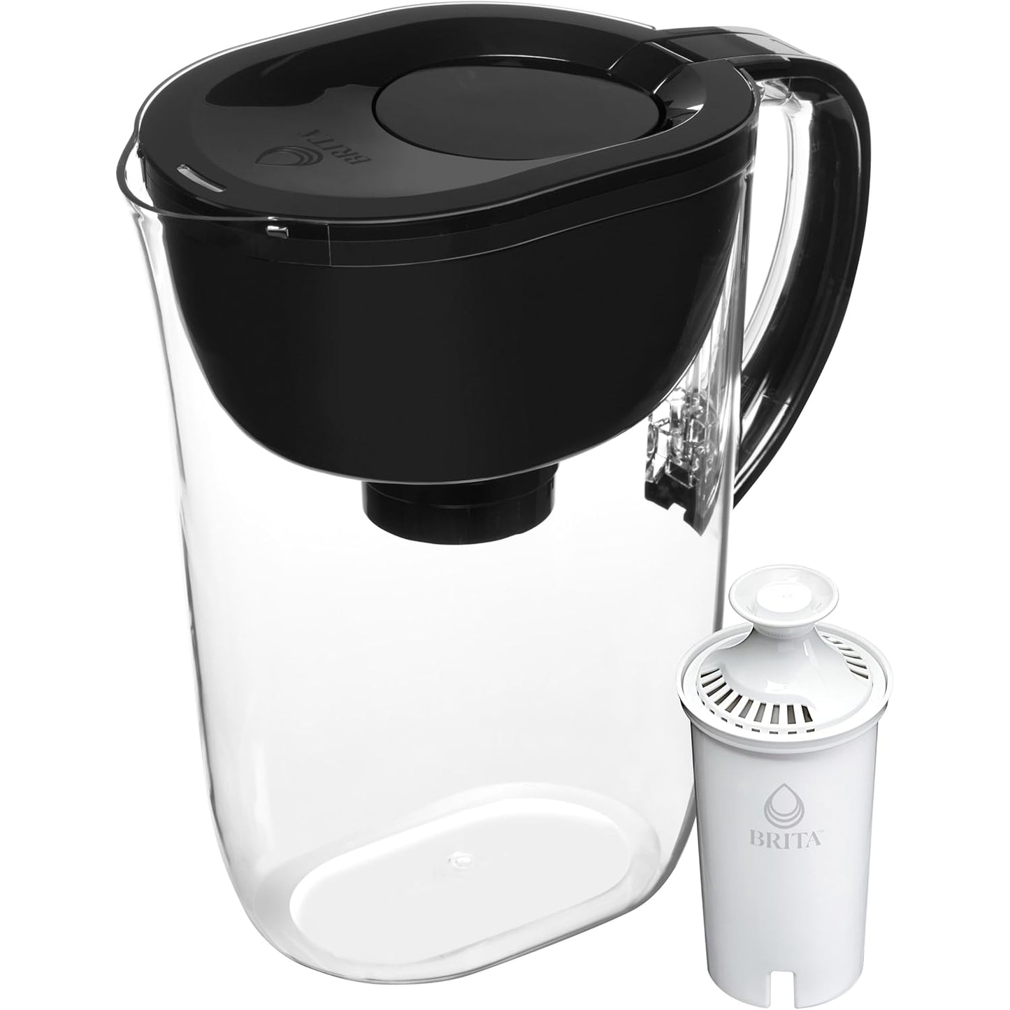 Brita 10-Cup Water Filter Pitcher with SmartLight Indicator – Daily Hydration Ritual for Health-Focused Kitchens, BPA-Free