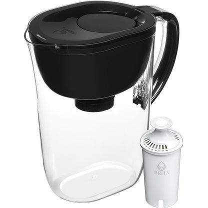 Brita 10-Cup Water Filter Pitcher with SmartLight Indicator – Daily Hydration Ritual for Health-Focused Kitchens, BPA-Free