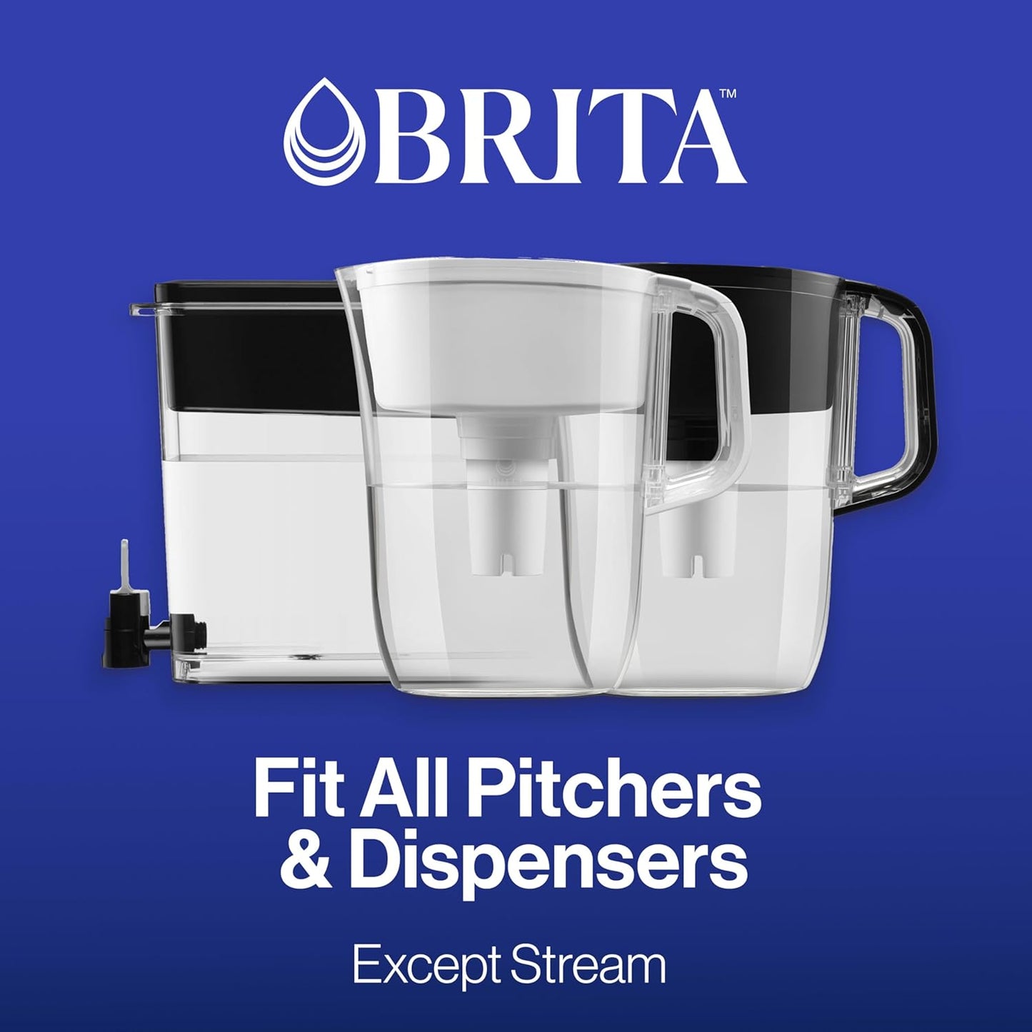 Brita Elite Replacement Filter – Daily Hydration Ritual for Kitchen Wellness, 120-Gallon Lead-Removing Pitcher Filter