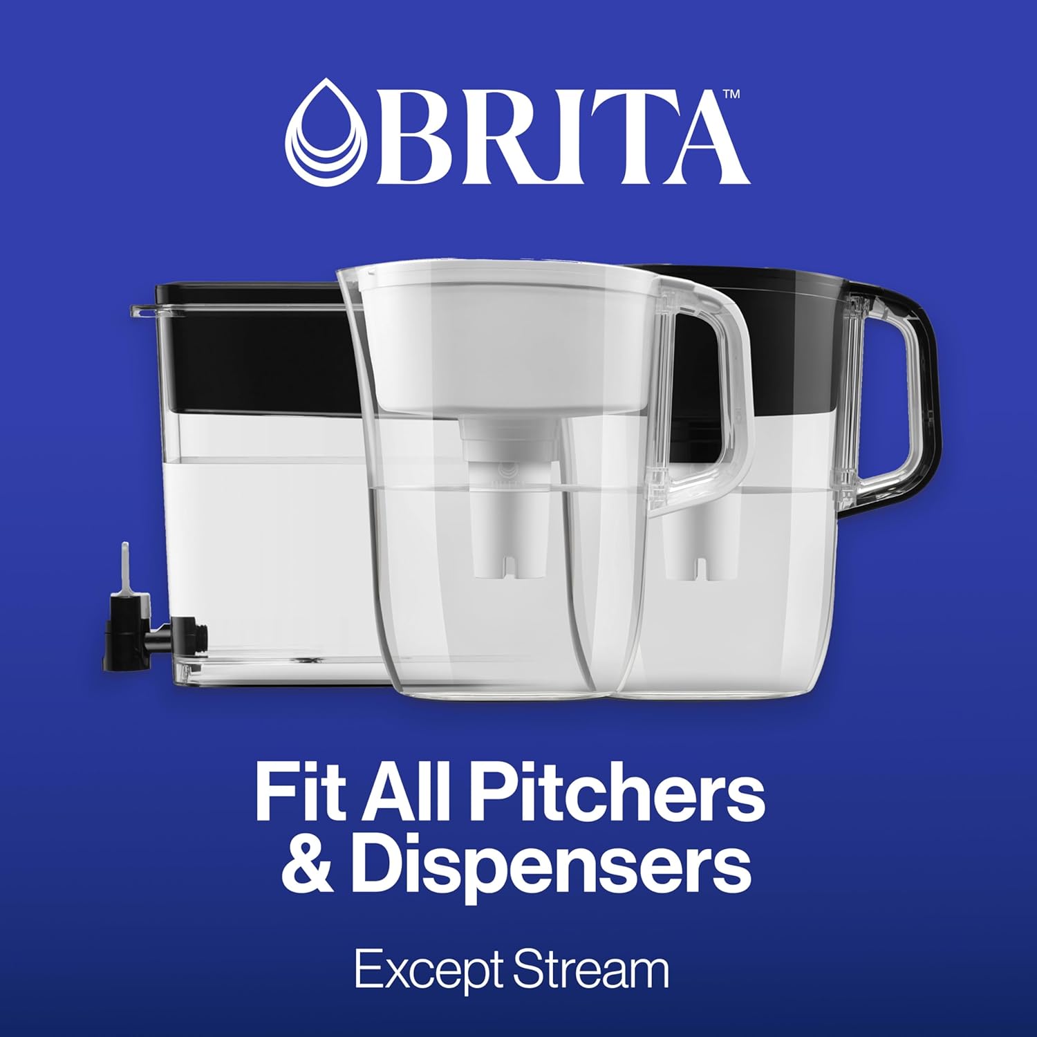 Brita Elite Replacement Filter – Daily Hydration Ritual for Kitchen Wellness, 120-Gallon Lead-Removing Pitcher Filter