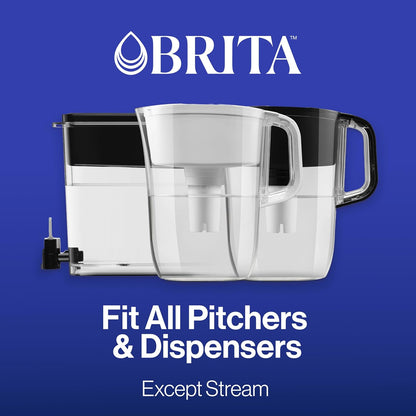 Brita Elite Replacement Filter – Daily Hydration Ritual for Kitchen Wellness, 120-Gallon Lead-Removing Pitcher Filter