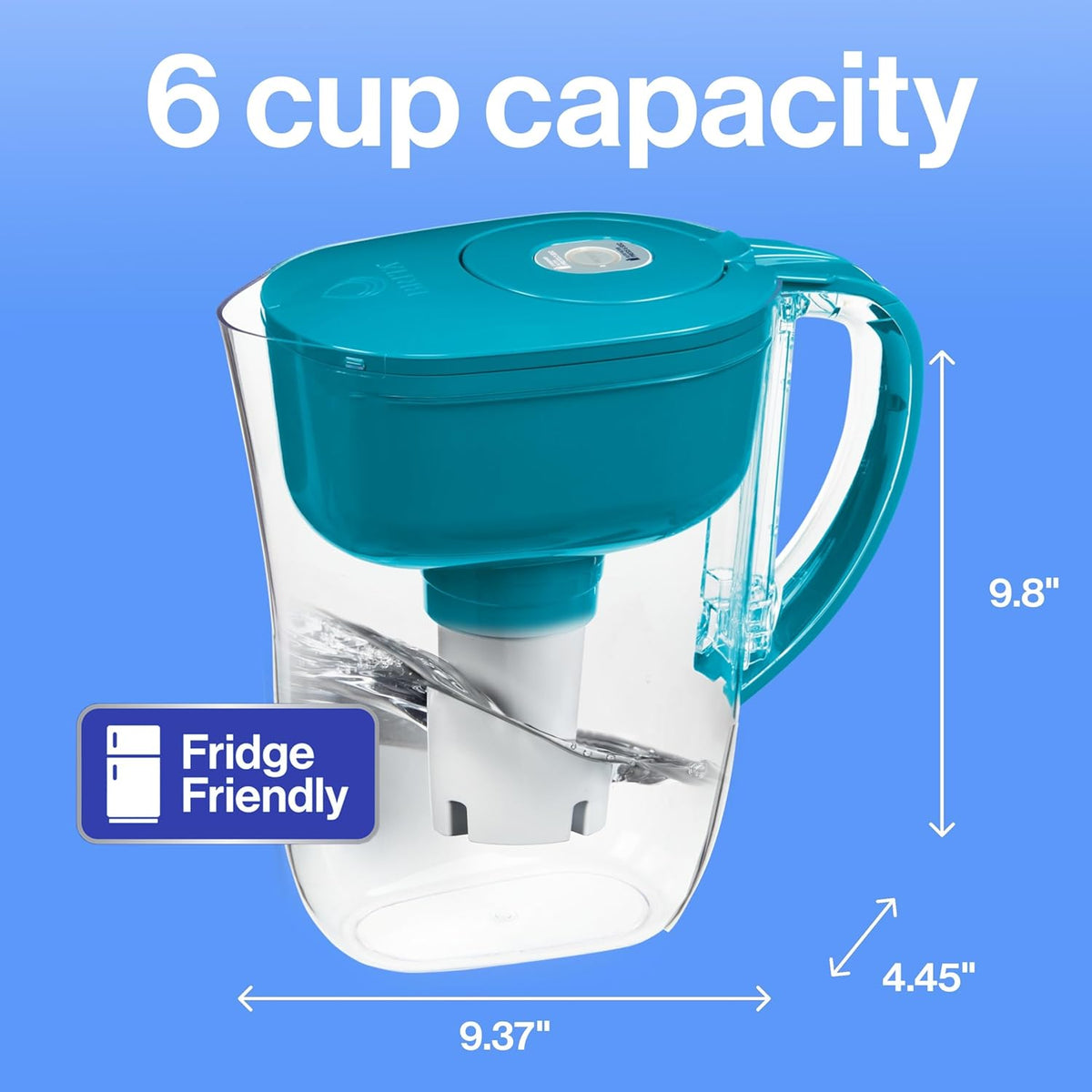 Brita Metro Water Filter Pitcher – Daily Hydration Ritual for Mindful Wellness