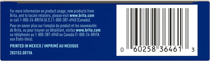 Brita Water Bottle Replacement Filters – Portable Hydration for Camping and Hiking, 3-Pack of BPA-Free Cartridges
