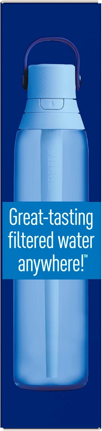 Brita Water Bottle Replacement Filters – Portable Hydration for Camping and Hiking, 3-Pack of BPA-Free Cartridges