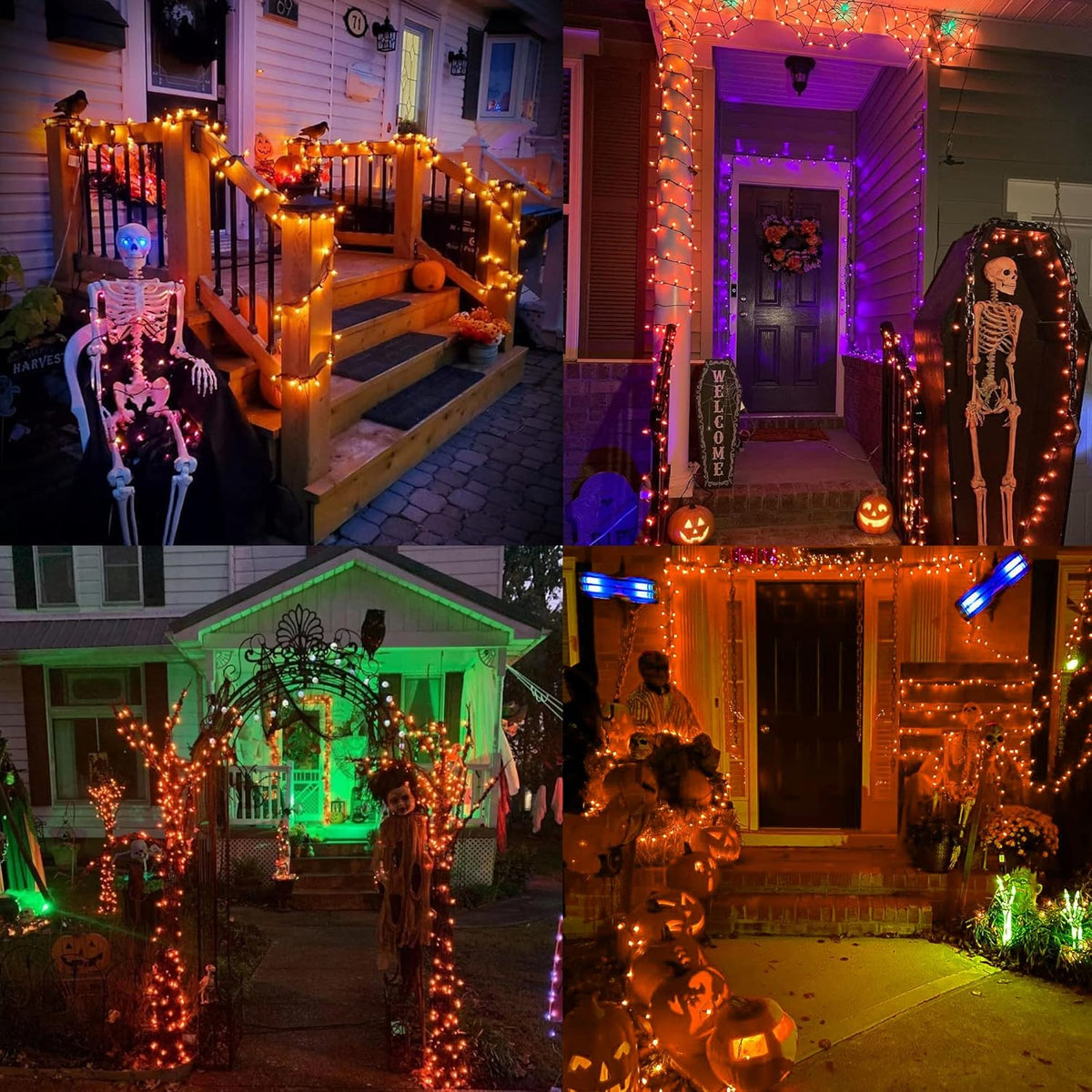 Brizled Candy Corn String Lights – Halloween Hostess Gift for the Neighbor Who Loves Seasonal Decor