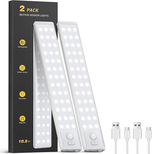built-in 2000mah usb-c rechargeable battery with 30-60 day life in auto mode and 10 hours at max brightness