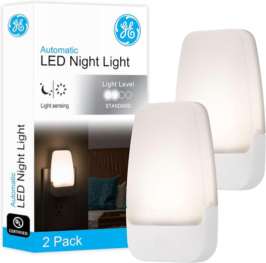 built-in dusk-to-dawn light sensor for automatic on/off operation