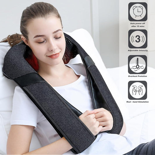 built-in heating function with breathable linen fabric for heat penetration