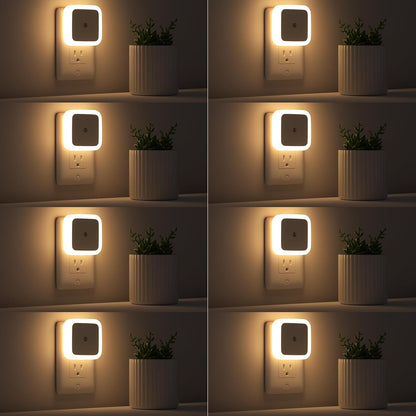 built-in light sensor for automatic dusk-to-dawn on/off operation