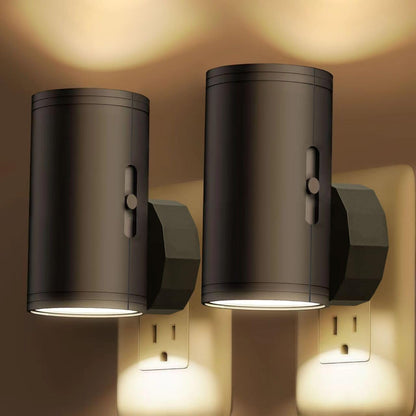 built-in photoresistor (dusk-to-dawn) sensor for automatic on/off operation