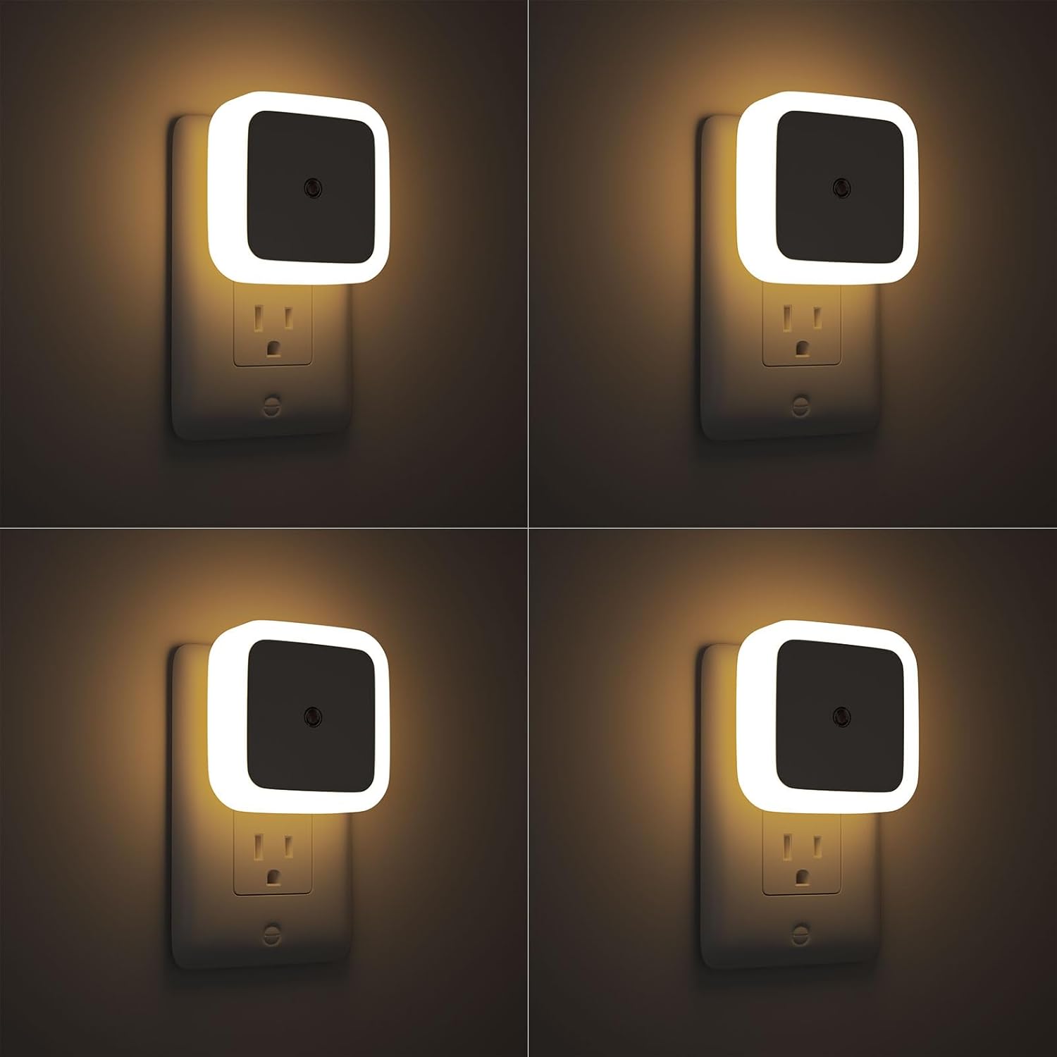 built-in photoresistor light sensor for automatic dusk-to-dawn operation