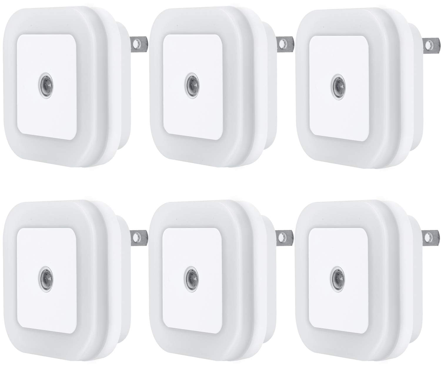 built-in sensitive light sensor for automatic dusk-to-dawn operation