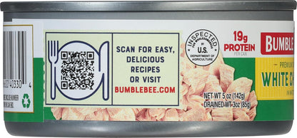 Bumble Bee Premium White Chicken Chunk in Water 5 oz Can – Office Lunch Protein for Busy Professionals