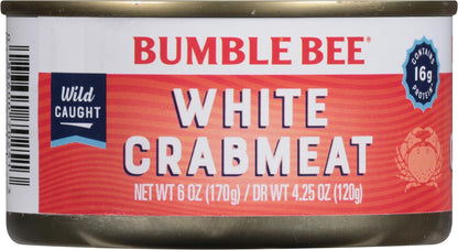 Bumble Bee White Flake Crab Meat – Fast 5-Minute Protein for Busy Home Office Lunches and Meal Prep
