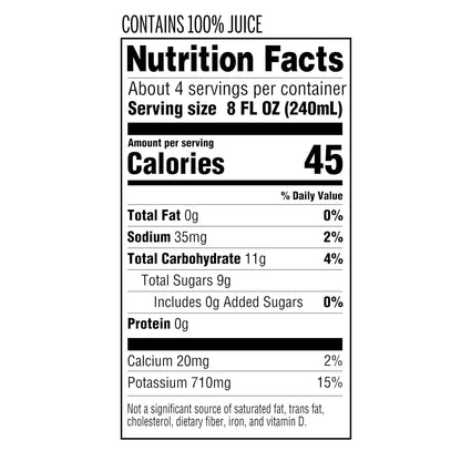 caffeine-free, mildly sweet profile