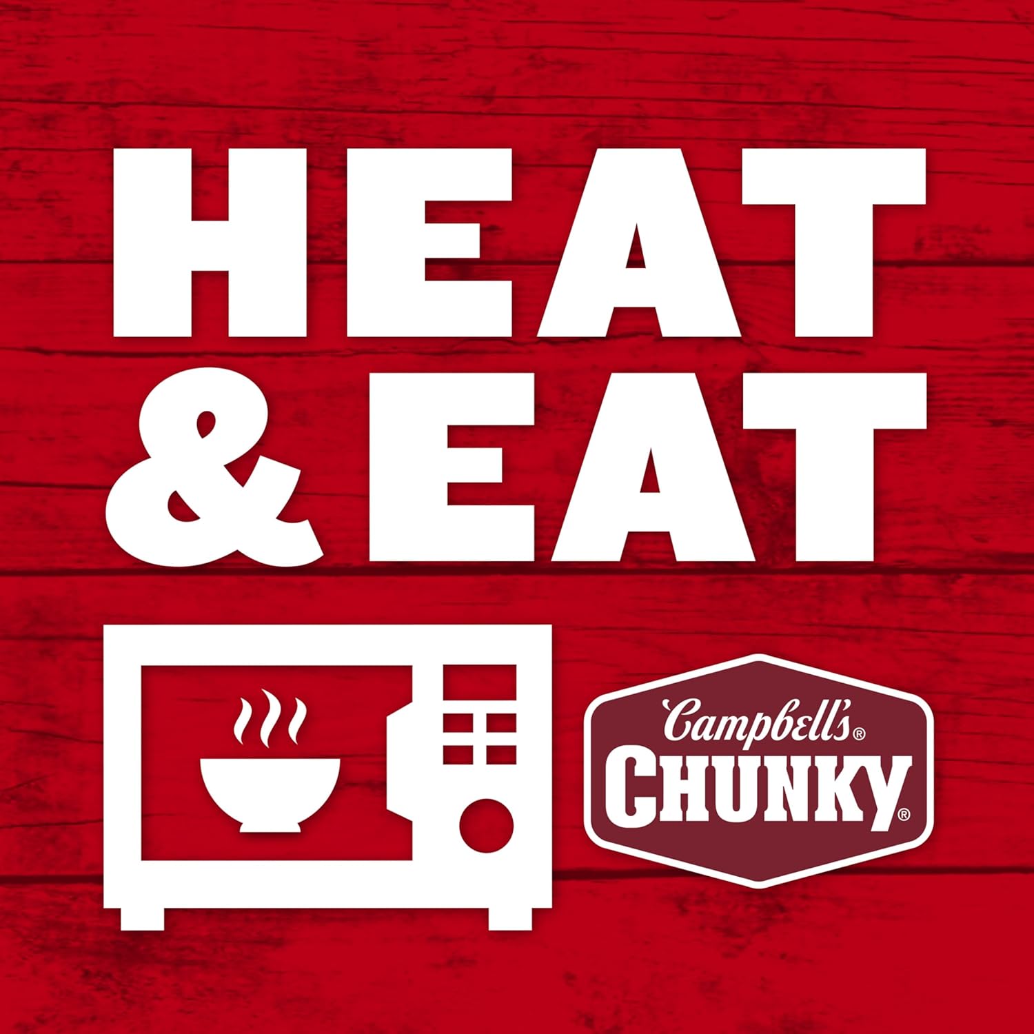 Campbell's Chunky Hearty Beef and Barley Soup, 18.8 Oz Can – Kid-Friendly Microwave Dinner for Busy School Nights