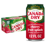 Canada Dry Cherry Ginger Ale Fruit Splash – Valentine's Day Gift for the Soda Enthusiast