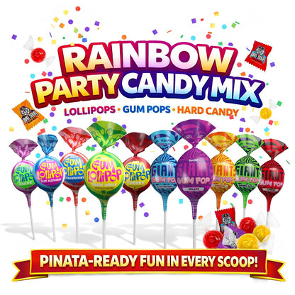 Candy Assortment, 8 lb – Allergy-Disclosed, Vegetarian-Friendly Bulk Sweets for Group Events