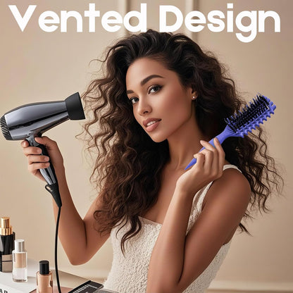 Candybrush Curl Defining Brush – Relaxing Bedtime Hair Ritual Tool, Soft Bristle Curl Shaper
