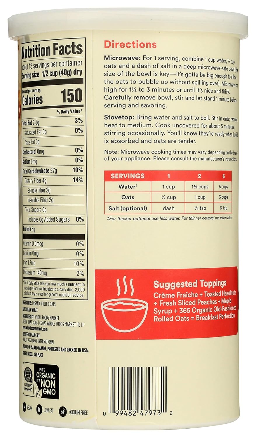canister container for pantry-friendly resealable storage