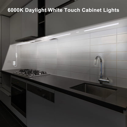 capacitive touch dimmer with short-press on/off and long-press 1%–100% brightness
