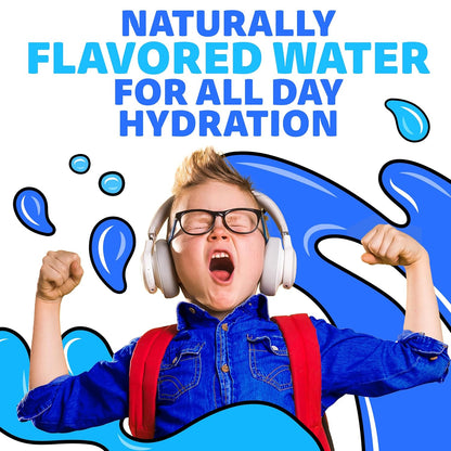 Capri Sun Roarin' Waters Tropical Punch – After-School Hydration for Kids, 6 fl oz Pouches, 40 ct