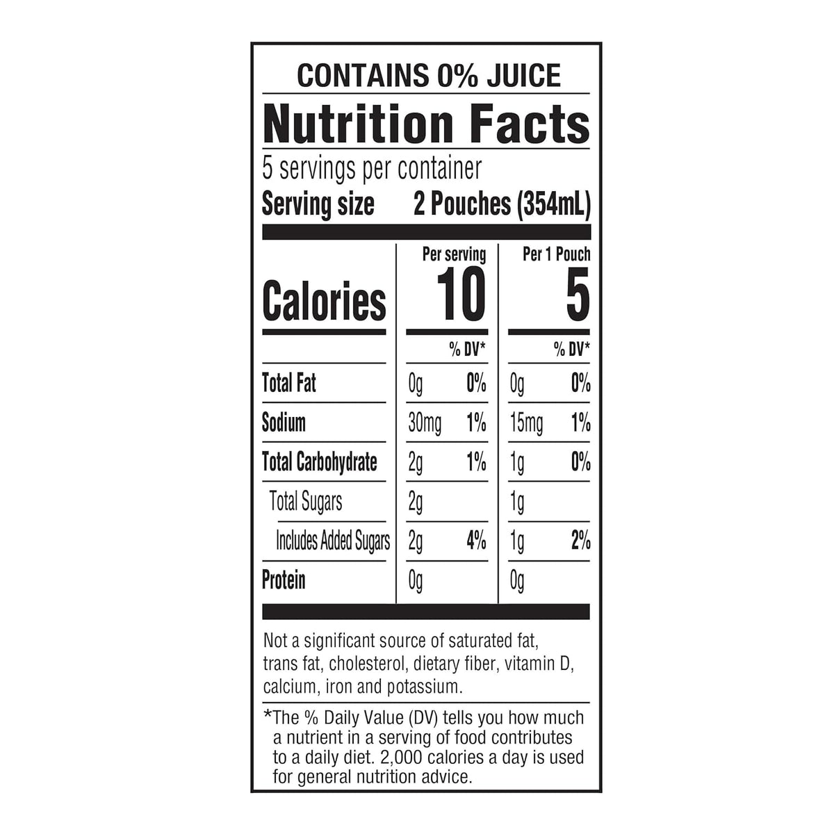 Capri Sun Roarin' Waters Tropical Punch – After-School Hydration for Kids, 6 fl oz Pouches, 40 ct