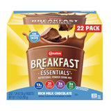 Carnation Breakfast Essentials Chocolate Protein Shake Box – Practical Housewarming and Holiday Gift for the Health-Conscious Friend, 22 Packets