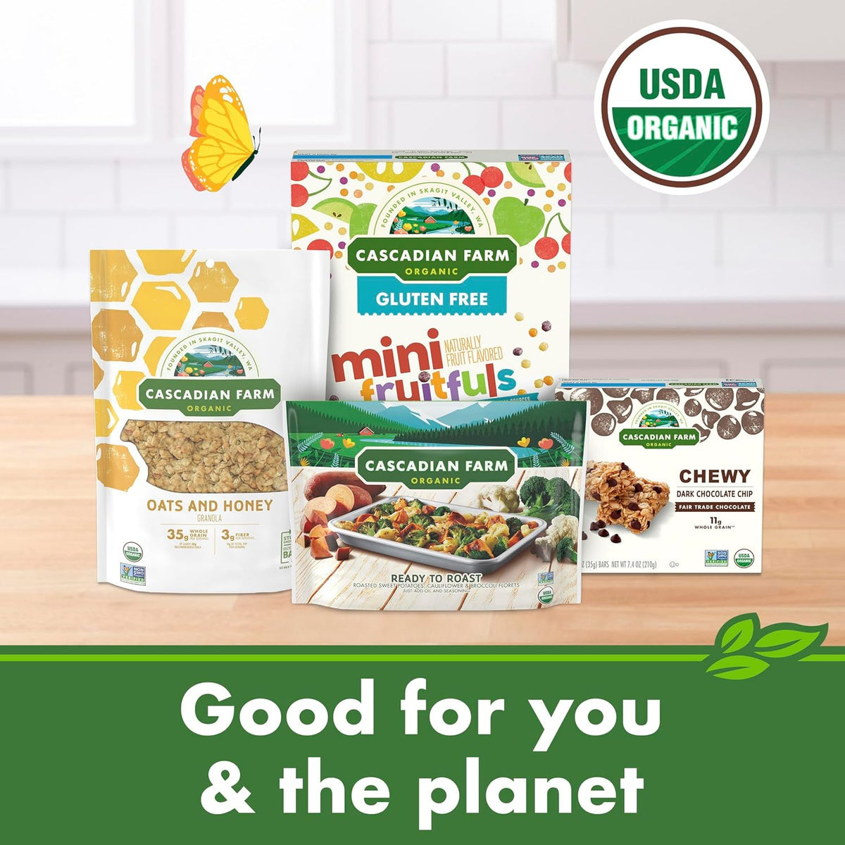 Cascadian Farm Raisin Bran Cereal – Family-Safe Organic Whole Grain for the Breakfast Bar