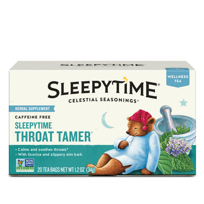 Celestial Seasonings Sleepytime Echinacea Blend – Calming Nightly Tea for Mindful Wind-Down, 20 Bags