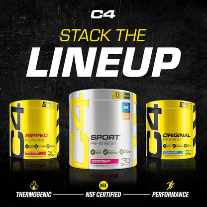 Cellucor C4 Sport Pre Workout Powder – Clean Energy Ritual for Stress-Free Home Training