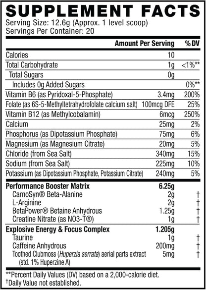 Cellucor C4 Sport Pre Workout Powder - Sugar-Free Daily Performance Fuel for Mindful Athletes and Health-Conscious Lifters