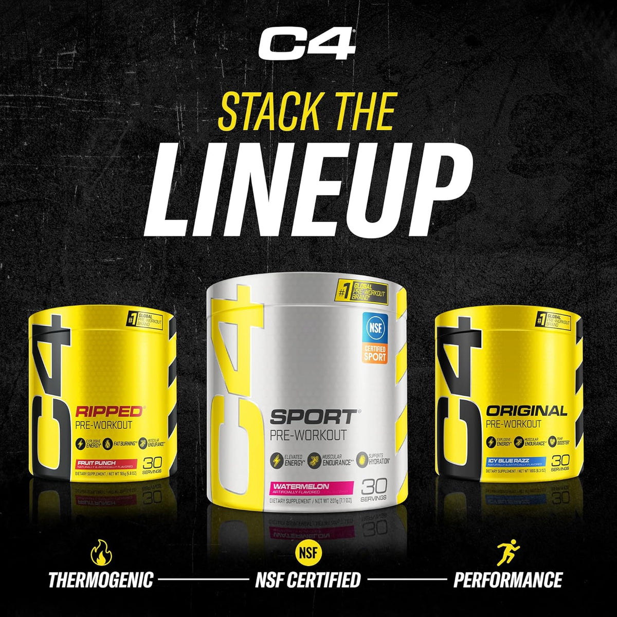 Cellucor C4 Sugar Free Preworkout Blue Raspberry – Study Break Energy Supplement for Busy Professionals