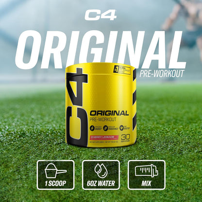 Cellucor C4 Sugar Free Preworkout Blue Raspberry – Study Break Energy Supplement for Busy Professionals