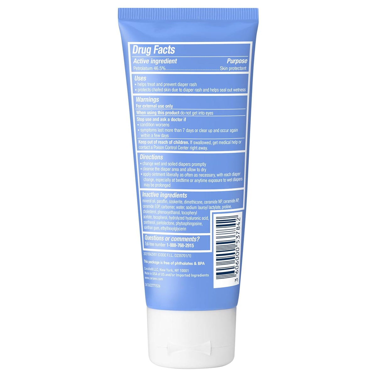 CeraVe Baby Healing Ointment – Pediatrician-Approved for Sensitive Newborn Skin