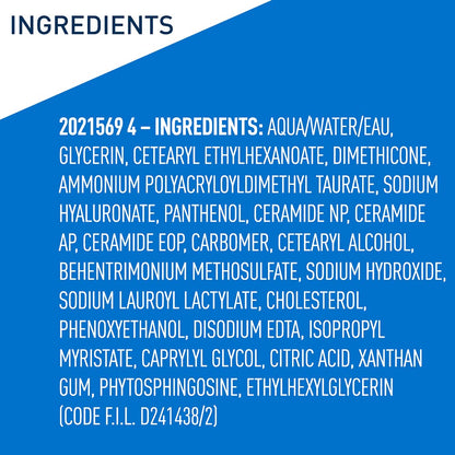 CeraVe Hyaluronic Acid Serum – Plumping Moisture Boost for Self-Care Bathroom Routine, Fragrance Free