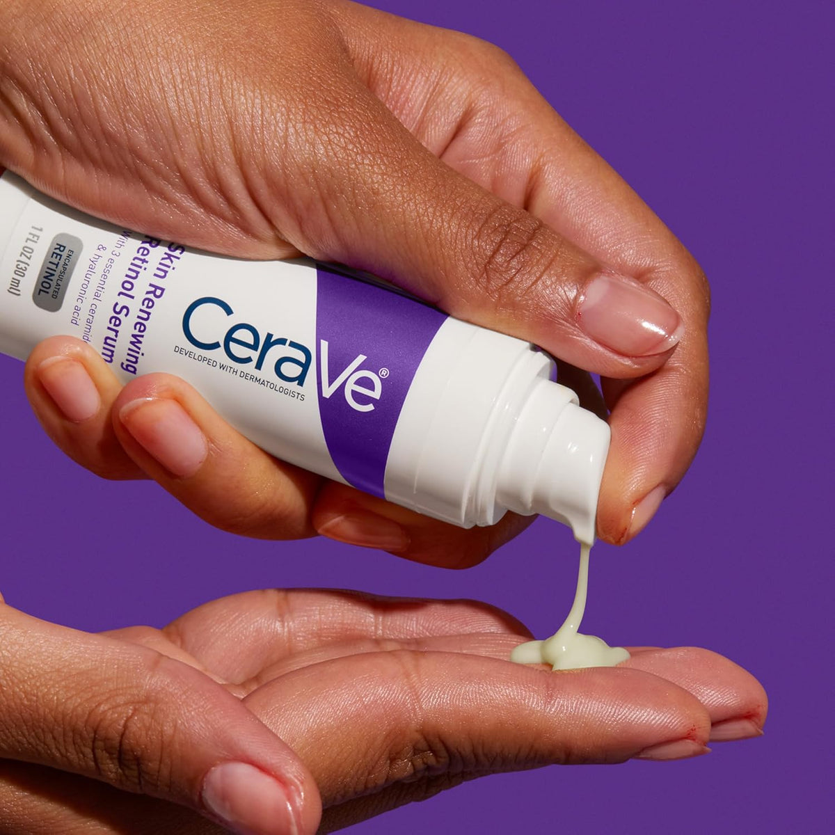 CeraVe Retinol Serum with Ceramides – Wind-Down Skincare Routine for Restful Evenings