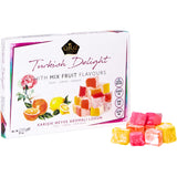 Cerez Pazari Turkish Delight Rose Orange Lemon Mix – Mindful Afternoon Tea Treat, Clean-Label Vegan Candy with Beet Root Sugar
